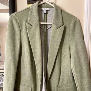 Topshop Blazer Green